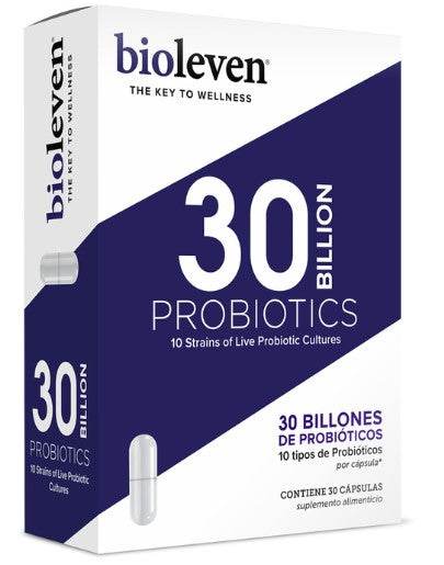 Bioleven 30 Billones Ufc Con 30 Capsulas (Probioticos) - WeCare Pharma