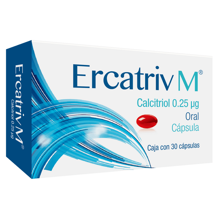 Ercatriv M 25Mcg Con 30 Capsulas (Calcitriol) - WeCare Pharma