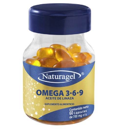 Naturagel 700Mg Con 60 Capsulas (Omega 3/6/9) - WeCare Pharma
