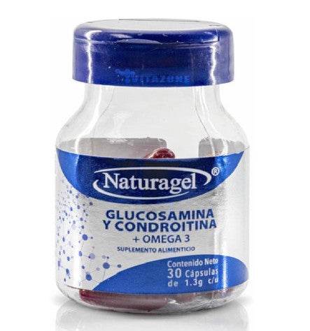 Naturagel 1.3G Con 30 Capsulas (Glucosamina/Condroitina/Omega 3) - WeCare Pharma