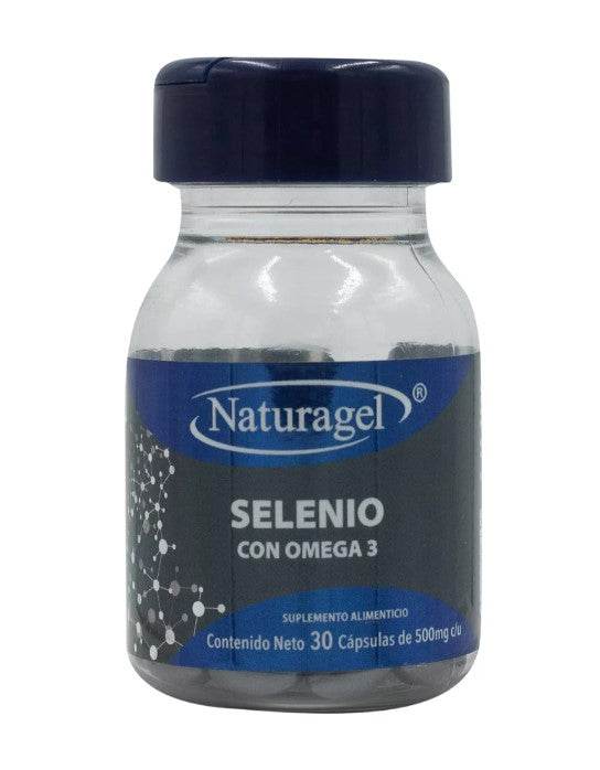 Naturagel 500Mg Con 30 Capsulas (Selenio/Omega 3) - WeCare Pharma