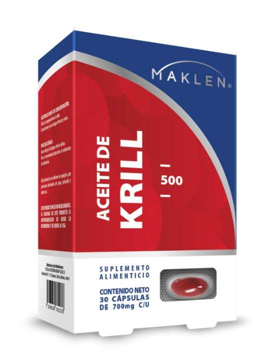 Aceite De Krill 700Mg Con 30 Maklen Capsulas - WeCare Pharma