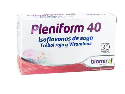 Pleniform 40 500Mg Con 30 Tabletas (Isoflavonas De Soya/Trebol Y Vitaminas) - WeCare Pharma