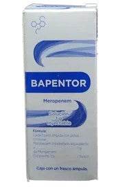 Bapentor Frasco 1G Ampulas (Meropenem) - WeCare Pharma