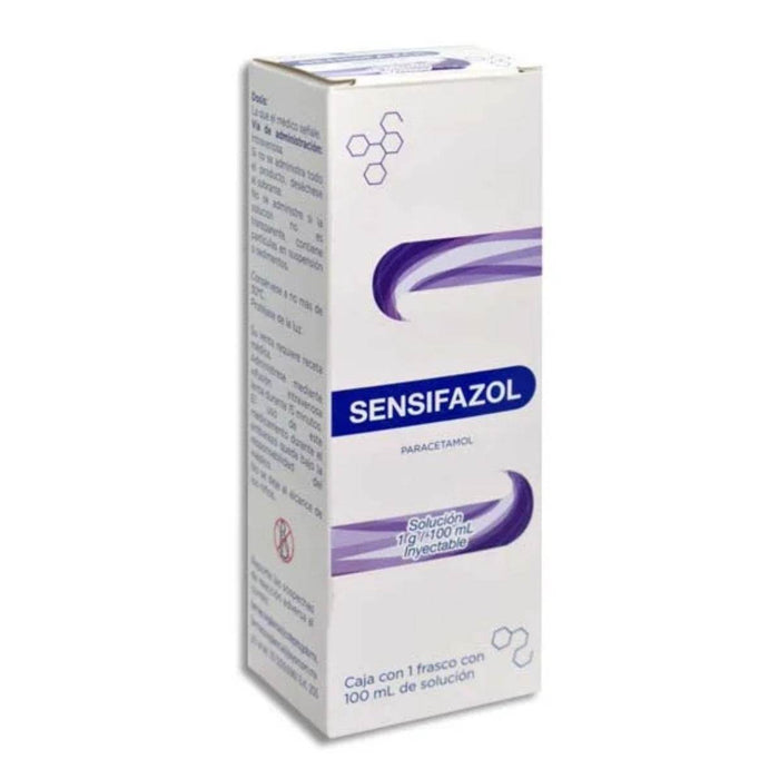 Sensifazol Frasco 1G/100Ml Ampulas (Paracetamol) - WeCare Pharma