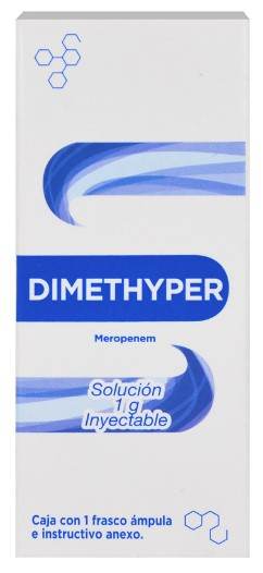 Dimethyper Frasco 1G Con 1 Ampulas (Meropenem) - WeCare Pharma