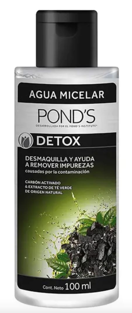 Agua Micelar Ponds Detox 100Ml