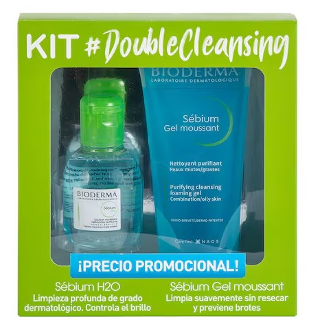 Bioderma Sebium Gel 200Ml +Sebium H2O 100Ml