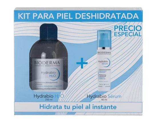 Bioderma Kit Hydrabio Agua Micelar 250Ml + Hydrabio Serum 40Ml - WeCare Pharma