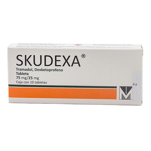 Skudexa 75/25Mg Con 10 Tabletas (Tramadol/Dexketoprofeno)