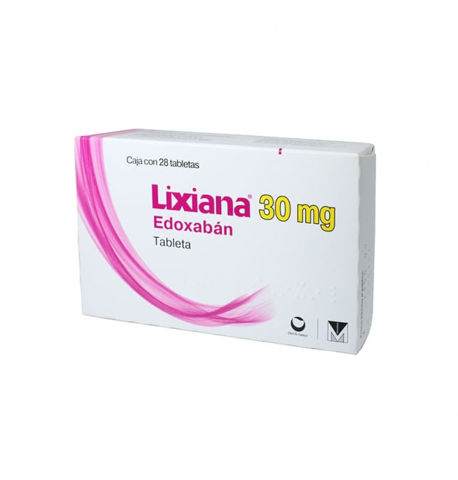 Lixiana 30Mg Con 28 Tabletas (Edoxaban)