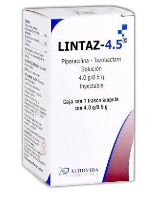Lintaz-4.5 4G/0.5G Con 1 Ampulas (Piperacilina/Tazobactam) - WeCare Pharma