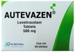 Autevazen 500Mg Con 60 Tabletas (Levetiracetam)