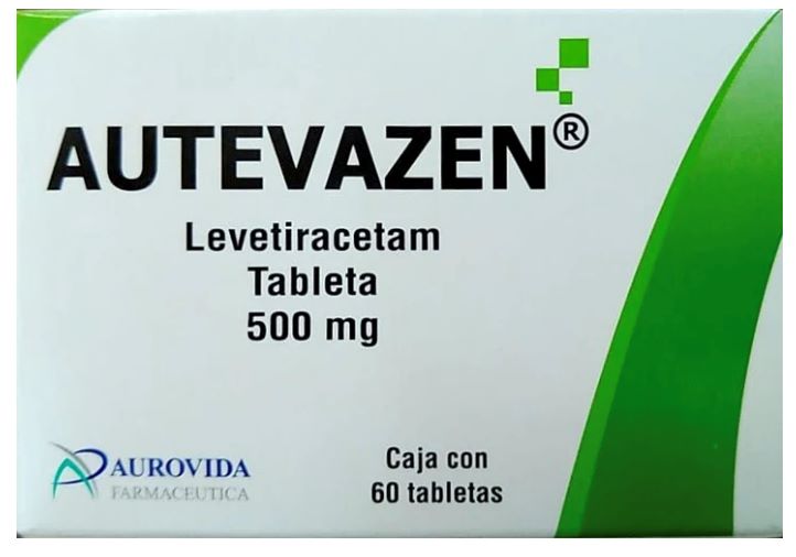 Autevazen 500Mg Con 60 Tabletas (Levetiracetam)