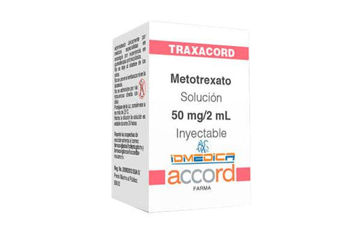 Traxacord Frasco 50Mg/2Ml Con 1 Ampulas (Metotrexato) - WeCare Pharma
