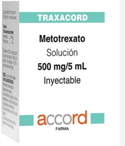 Traxacord Frasco 500Mg/2Ml Con 1 Ampulas (Metotrexato) - WeCare Pharma