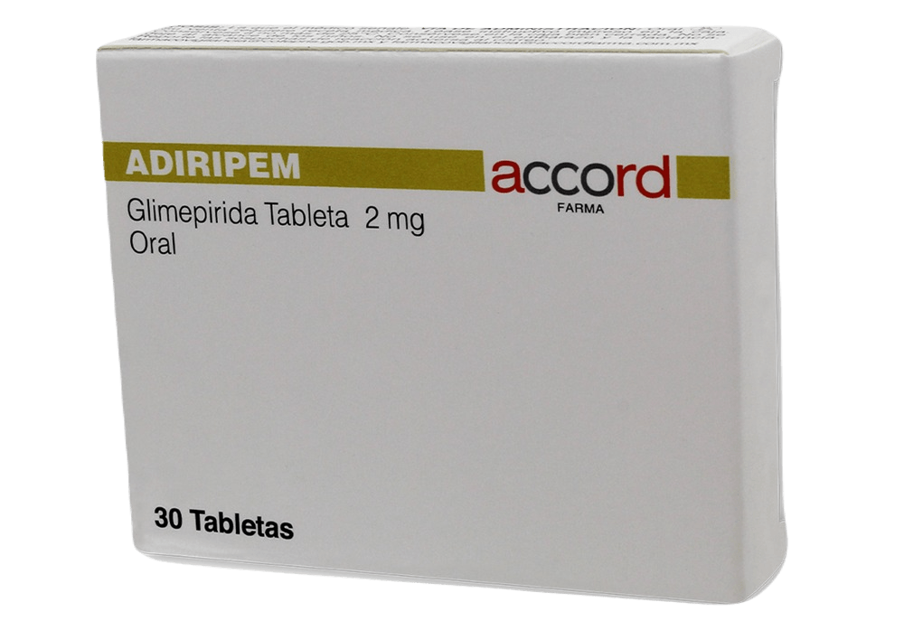 Adiripem 2Mg Con 30 Tabletas (Glimepirida)