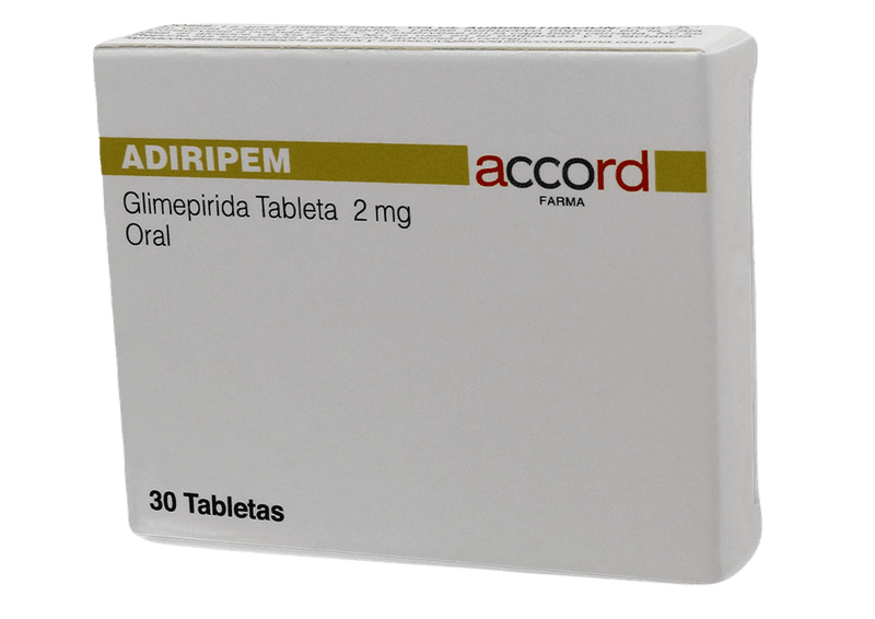 Adiripem 2Mg Con 30 Tabletas (Glimepirida) - WeCare Pharma