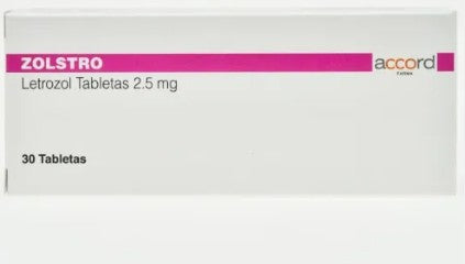 Zolstro 2.5Mg Con 30 Tabletas (Letrozol)