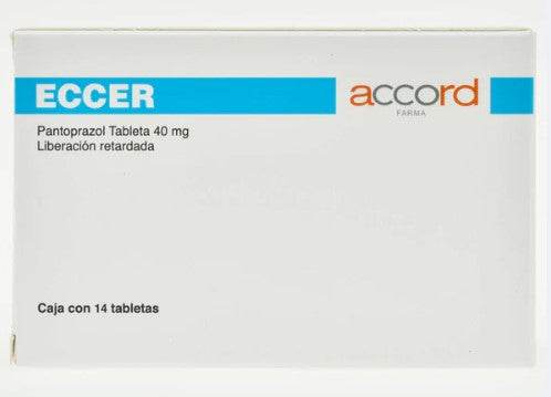 Eccer 40Mg Con 14 Tabletas (Pantoprazol) - WeCare Pharma
