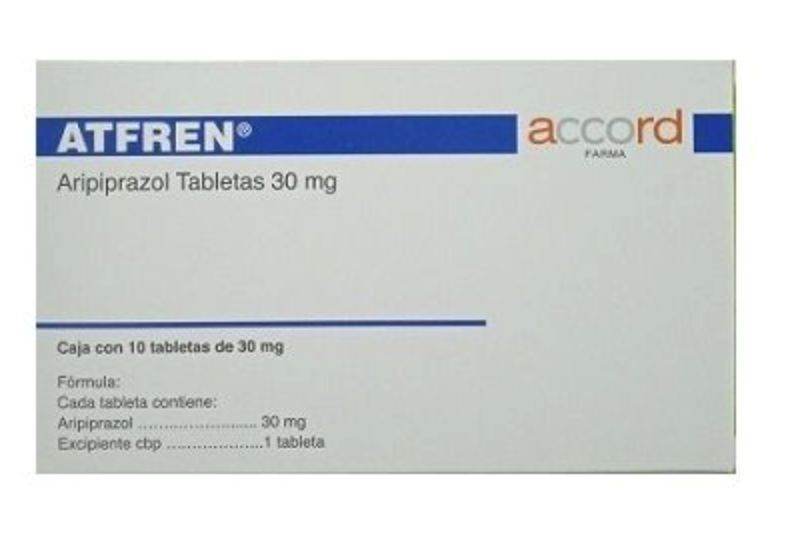 Atfren 30Mg Con 10 Tabletas (Aripiprazol) - WeCare Pharma