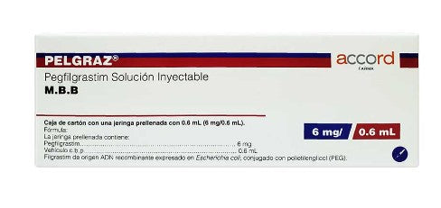 Neular Jeringa 6Mg/0.6Ml Con 1 (Pegfilgrastim)