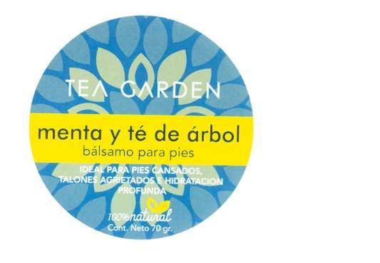 Bálsamo Menta Y Arbol De Te 70G Tea Garden - WeCare Pharma