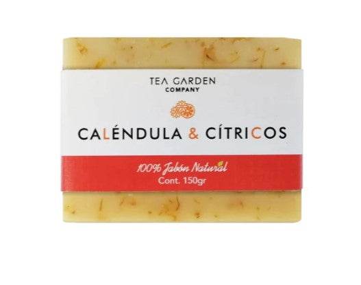 Jabón De Calendula Y Citricos Barra 150G Tea Garden - WeCare Pharma