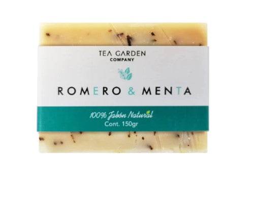Jabón De Romero Y Menta Barra 150Gr Tea Garden - WeCare Pharma