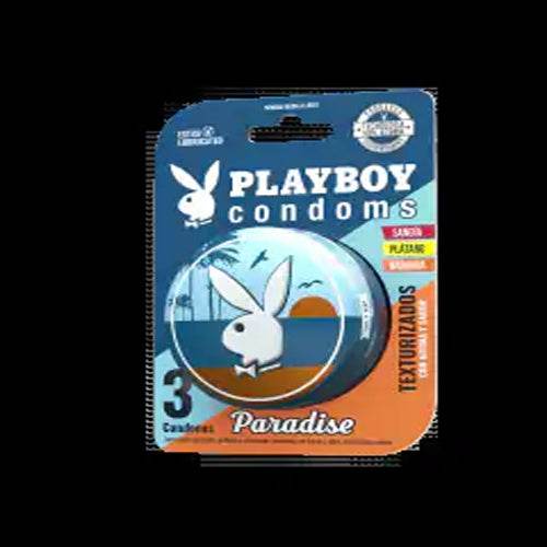 Condón Playboy Paradise Con 3 - WeCare Pharma