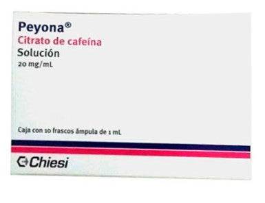 Peyona 20Mg/Ml Con 10 Ampulas (Cafeina) - WeCare Pharma
