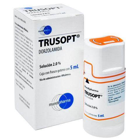 Trusopt Gotas 2% 5Ml (Dorzolamida) - WeCare Pharma
