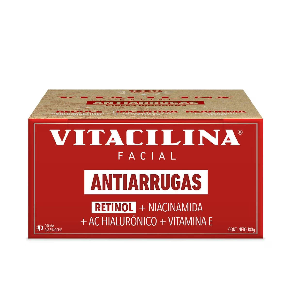 Vitacilina Facial Antiarrugas Crema 100G