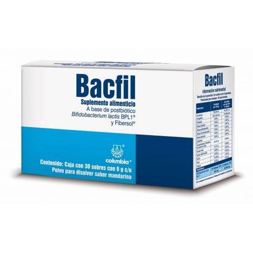 Bactil Polvo 6G Con 30 Sobres (Postbiotico/Bifidobacterium Lactis/Fibersol) - WeCare Pharma