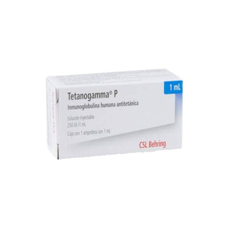 Tetanogamma P Jeringa 1Ml Con 1 (Inmunoglobulina Hum Antitetanica) - WeCare Pharma