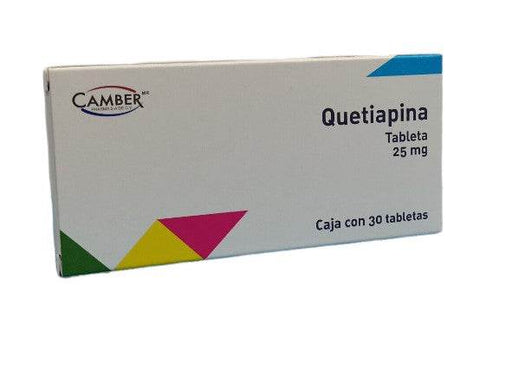 Quetiapina 25Mg Con 30 Camber Tabletas - WeCare Pharma