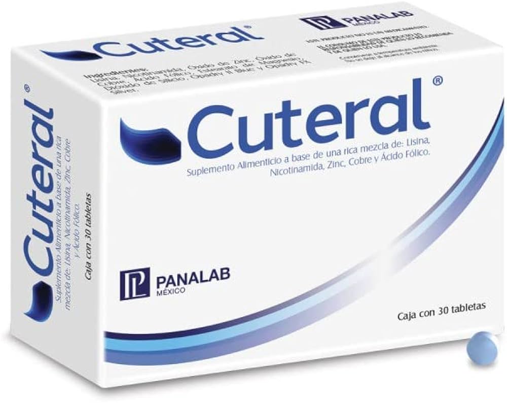 Cuteral 388Mg Con 30 Tabletas (Suplemento Alimenticio)