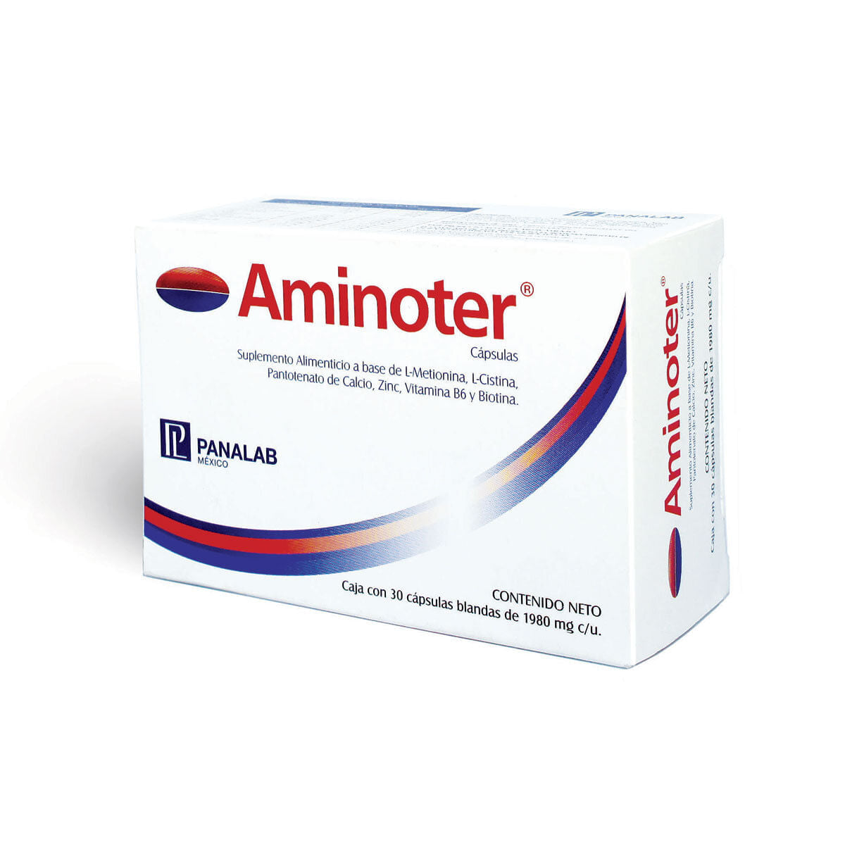 Aminoter 1980Mg Con 30 Capsulas