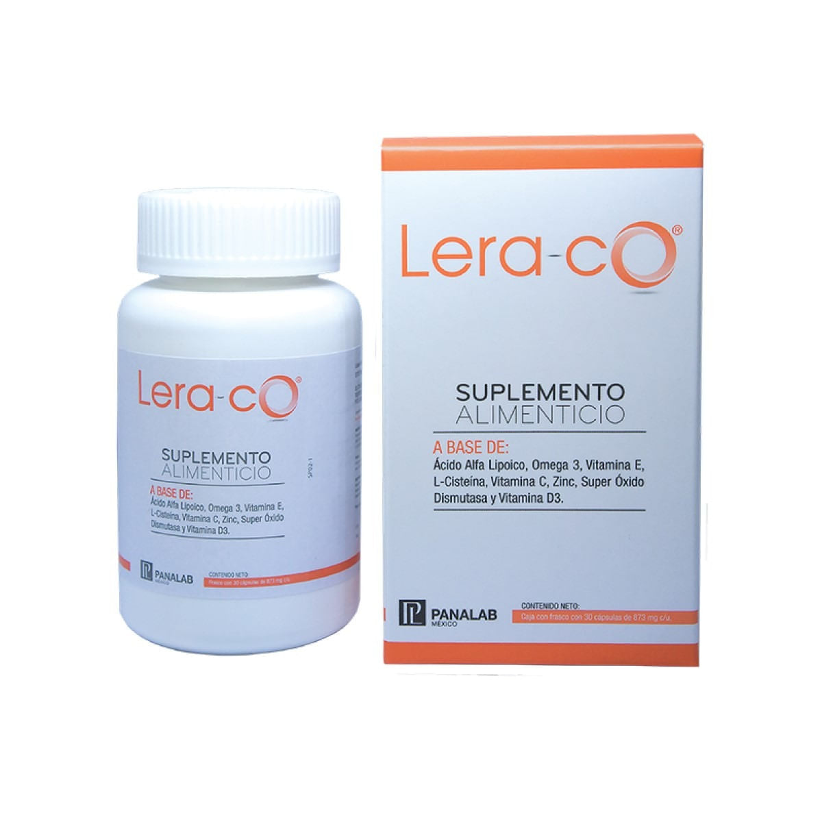 Lera-Co 873Mg Con 30 Capsulas (Suplemento Alimenticio)