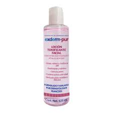 Exderm Pur Loción Tonificante Facial 120Ml