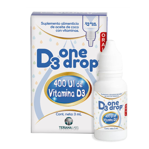 One Drop D3 Gotas 3Ml (Vitamina D3) - WeCare Pharma