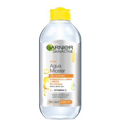 Garnier Agua Micelar Vitamina C Frasco 400Ml