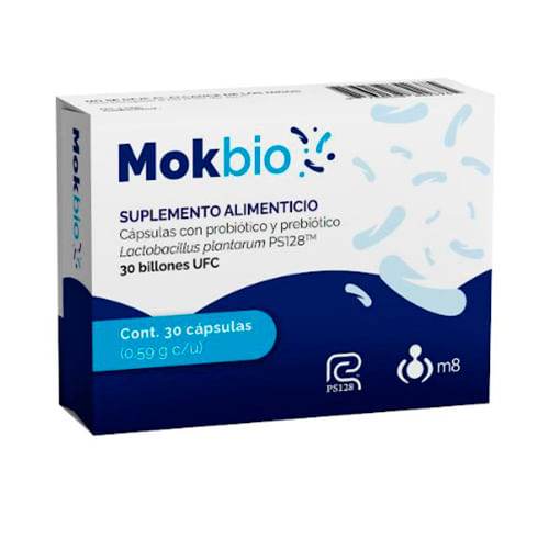 Mokbio 30Billones Ufc Con 30 Capsulas (Probiotico/Prebiotico) - WeCare Pharma