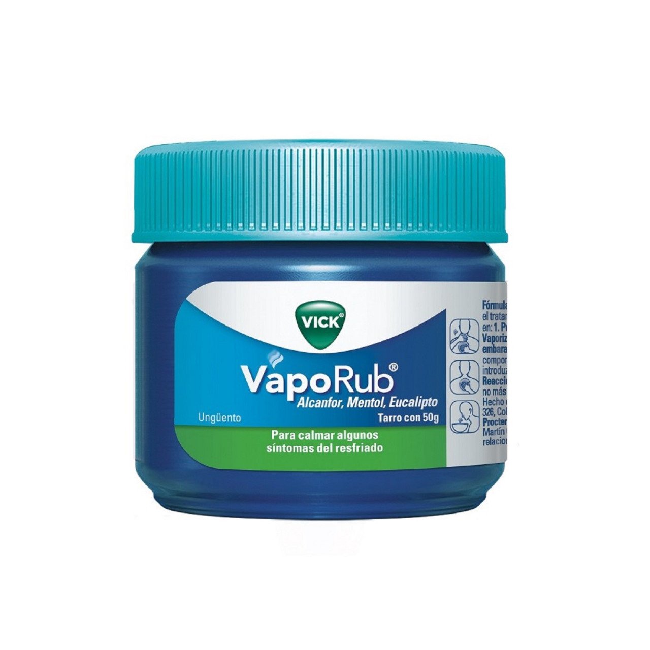 Vick Vaporub Frasco 50G (Alcanfor/Mentol/Eucalipto)