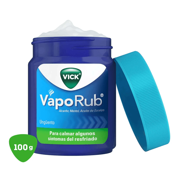 Vick Vaporub Frasco 100Gr (Alcanfor/Mentol/Eucalipto)