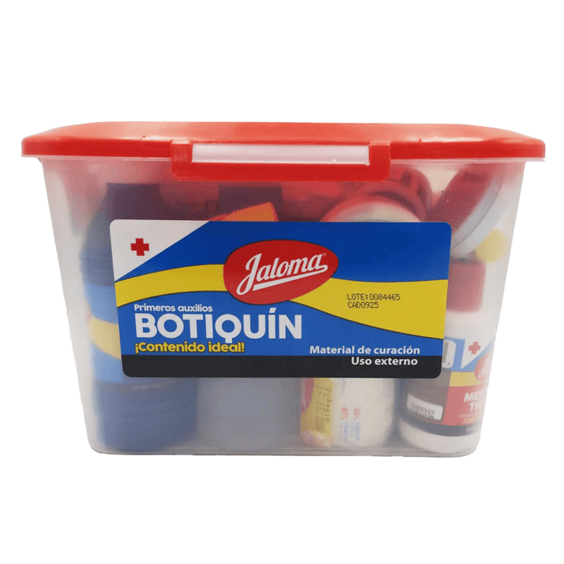 Botiquin Primeros Auxilios Jaloma Con 22 - WeCare Pharma