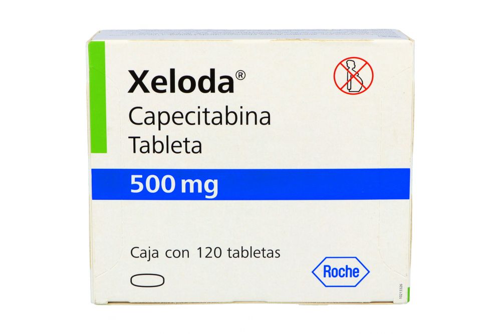 Xeloda 500Mg Con 120 Tabletas (Capecitabina)