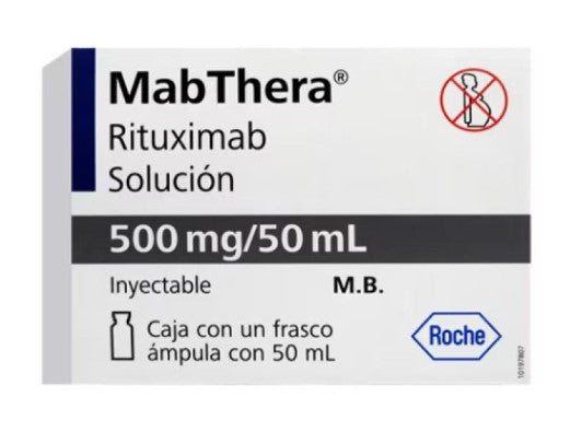 Mabthera Frasco 500Mg/50Ml Con 1 Ampulas (Rituximab)