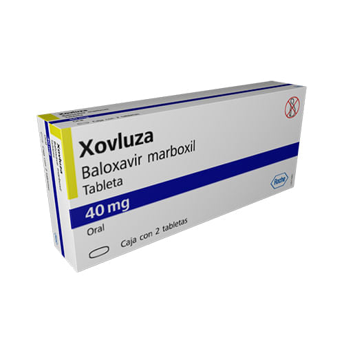 Xovluza 40Mg Con 2 Tabletas (Baloxavir Marboxil)