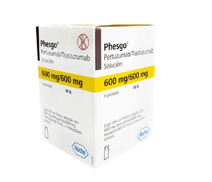 Phesgo Frasco 600Mg/600Mg/10Ml Ampulas (Pertuzumab/Trastuzumab/Hialuronidasa)